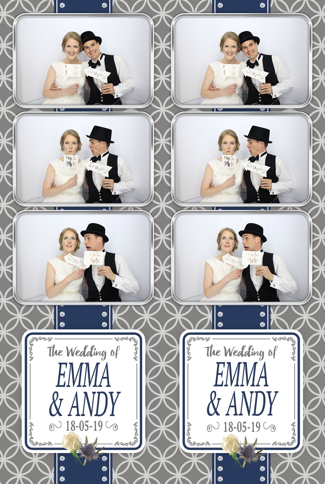 Andy and Emma's Wedding | View more photos from the event at gallery.myphotoboothexperience.co.uk/u/MyPhotoBoothExperienceLtd/Andy-and-Emmas-Wedding